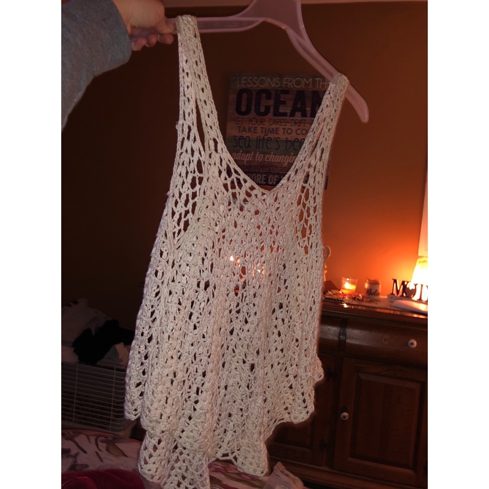 Crochet White Top